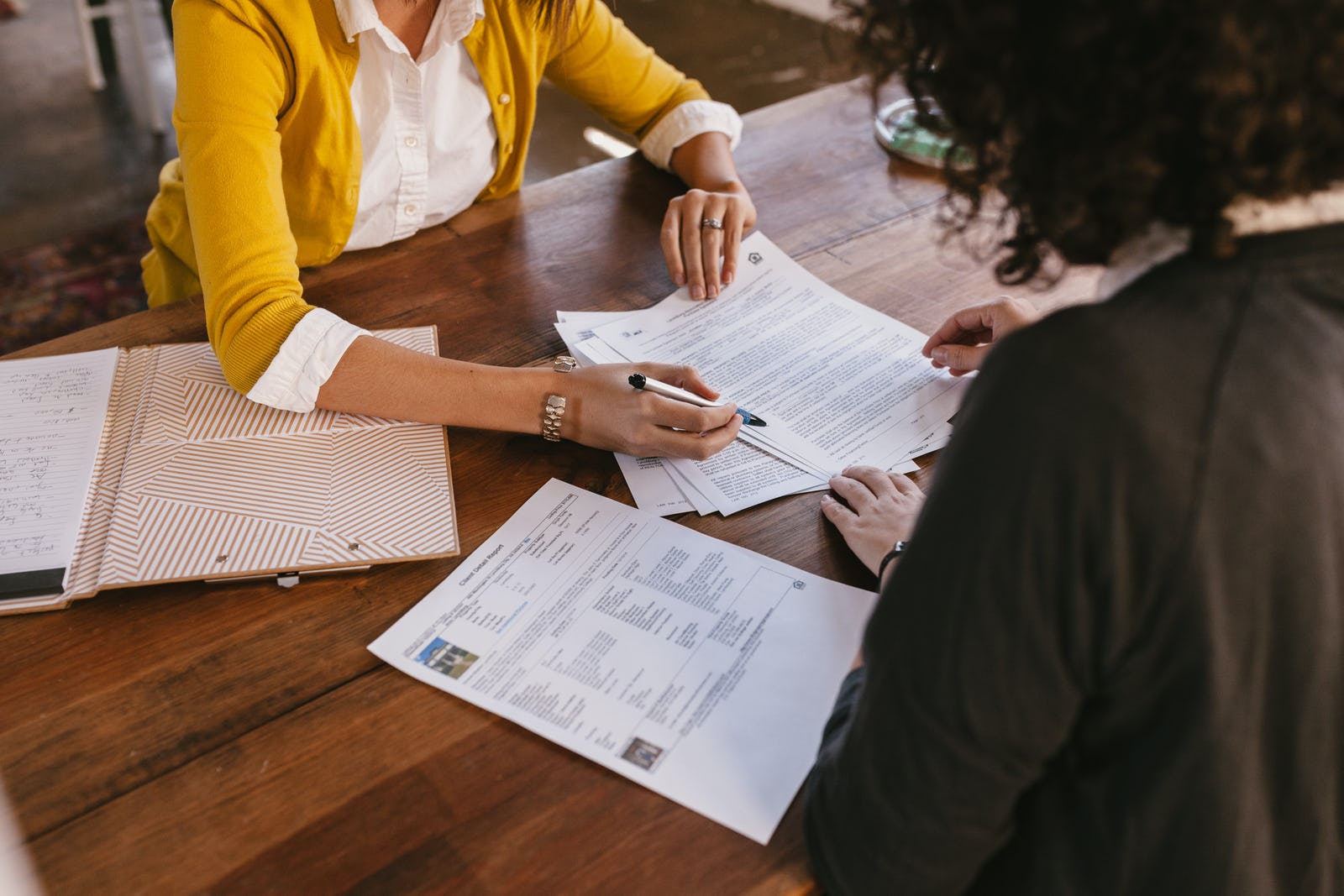 Financial advisor meeting a client in Mullingar, Co. Westmeath